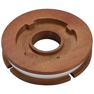 VGEBY Angeln Holzspule zur Aufbewahrung und Organisation von Haken, Angelschnüren und Rig-Leaders für das Fliegenfischen