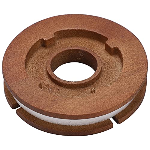 VGEBY Angeln Holzspule zur Aufbewahrung und Organisation von Haken, Angelschnüren und Rig-Leaders für das Fliegenfischen