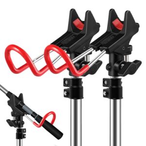 Hochwertiger Angelrutenhalter mit 360° Verstellung, robust und widerstandsfähig gegenüber den Elementen, ideal für Ihre nächste Angel-Abenteuer