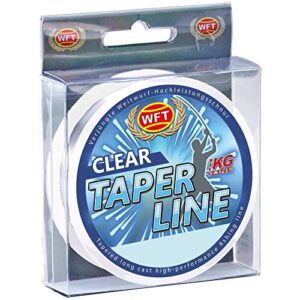 WFT Taper Line 0,30-0,57 Clear 240m - hochwertige Ausrüstungstechnologie für den Angelsport