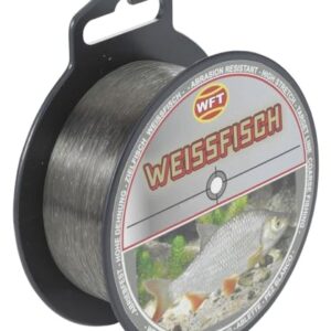 Monofile Angelschnur von WFT für Weißfischangeln, 0,20 mm Durchmesser, 3,8 kg Tragkraft, 500 m Länge
