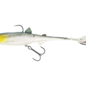 Westin Hypoteez Spintail 14cm 48g Sinking Gummifisch, Farbe: Headlight - Hochwertiger Gummifisch für das Sinking-Fishing geeignet, robuste Einzel- und Drillingshaken-Montage.