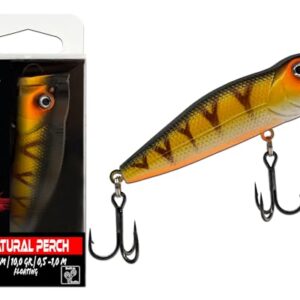 Popper Fishing Lure von Wild Devil Baits - Oberflächenköder für raubende Fische und aggressive Räuber im Flachen oder in Kraut- und Seerosenfeldern