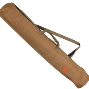 Fischfangrutentasche, Angelruten-Tasche mit Reißverschluss und großem Futteral für Ruten, Rollen und Angelboxen