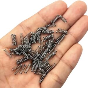 Set von 30 hochwertigen Spiralfedern für Haken, Teighaken und Feederhaken - AMZfishing NEU Messeneuheit 2025