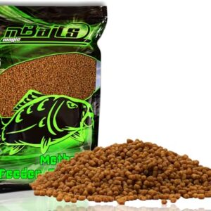 Angel-Berger Magic Baits Method Feeder Pellets 1Kg, perfekter Lockstoff für den Method Feeder, hochwertige Pellets-Kombination für Fische erfolgreich locken