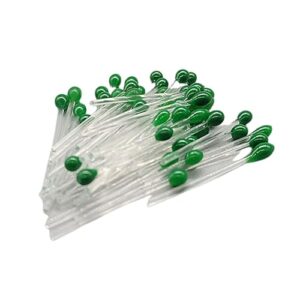 Augen für Krabben und Garnelen, Zubehör für Fliegenbinden, geeignet für Süßwasser und Salzwasser, Grün