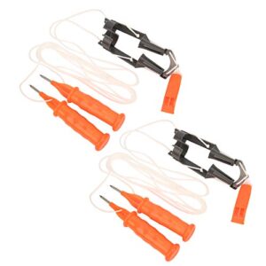 Eisfischen-Sicherheitspickel mit Sicherheitsgurt und Notfallpfeife, ideal für Outdoor-Angler und eisbedeckte Gebiete