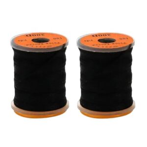 Fliegenbindenfaden, fluoreszierend, 91,4 Meter lang, ideal für Barsch-Angelhaken und das Fliegenbinden