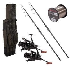 Ultimate Adventure Telescopic Carp Combo 12ft (3lbs) - Karpfenset mit Telekarpe und Reel