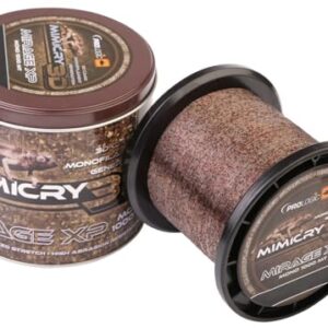 Monofile Schnur zum Karpfenangeln, Prologic Mimicry Mirage XP Schnur 1000m, Durchmesser/Tragkraft:0.28mm / 6.2kg Tragkraft