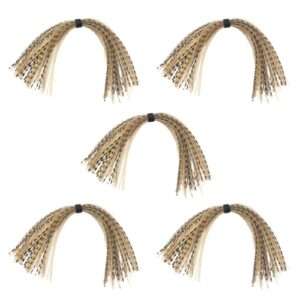 Silikonröcke Set, Angelbeine und Köder für die Herstellung von Spinnködern und anderen Angelmaterialien