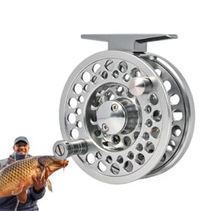 Hochwertige Aluminium-Fliegenrolle für Süßwasserangler mit ultraleichtem Design und präziser Bearbeitung aus ultrahartem Luftfahrt-Aluminium. Ideal für Geschenke oder persönlichen Gebrauch.
