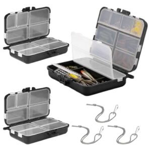 Wasserdichte Fischköder Box mit 9 bzw. 12 Fächern, ideal für den Transport von angelrelevantem Zubehör