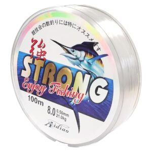 Hochwertige transparente Angelschnur aus Nylon mit 0,5 mm Angelsehne für professionelles Angeln und Dekorationen