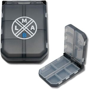 Angel-Box-Pocket-Box-für-Angeln, Sortierbox und Organisationshilfe für Kleinteile, Tacklebox für Angelsport, Kunstköder- und Angelzubehörkiste