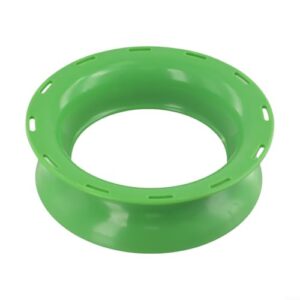 Angel-Handrolle für Handleine und Wurfschnur mit Vintage-Löffel, Angeln und Drachenschnurwickler - leicht aus PP-Material für einfaches Werfen (16 cm)