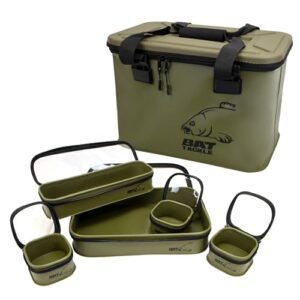 Wasserdichte Angeltaschen-Tasche für Fischerei - BAT-Tackle Carp Container EVA Organize Set