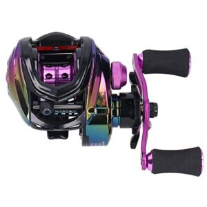 Baitcasting Angelrolle aus Metall, leicht und perfekt für Casting und Angeln. Einsetzbarer 12-Gang-Magnetbremse, robuste Metallkonstruktion und individuelles Angelerlebnis.