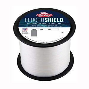 Berkley FluoroShield Flurocarbon Angelschnur, hochwertige Angelschnur mit optimaler Wurfleistung und Abriebfestigkeit.