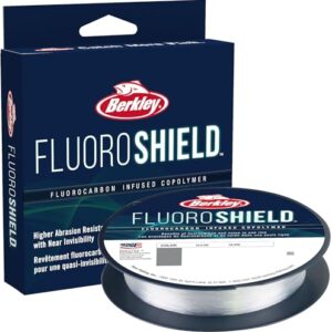 Berkley FluoroShield transparente Angelschnur für Süßwasserumgebungen, 9 kg, 274 m Länge