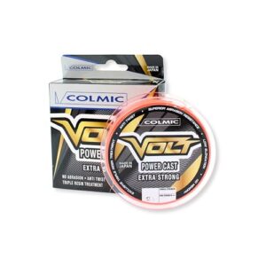 Hochwertige Angelschnur für Surfcasting und Meer mit hoher Sichtbarkeit, Anti-Twist-Fähigkeit und Fluorine Triple Resin-Beschichtung.