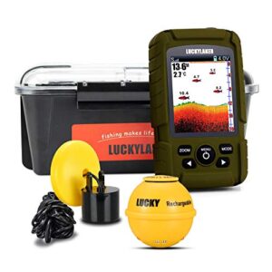 LUCKY Handheld Fischfinder, Kabellos, wasserdicht, für Eisfischen und Seefischerei