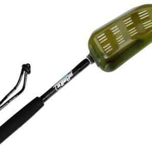 Futterschaufel für Fischangeln, Magic Baits Futterschaufel Wide mit Griff, Bait Spoon with Slots und Handle für Boilies Pellets Partikel