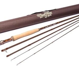 Hochwertige Fliegenfischrute mit Tragetasche und extra Rutenspitze, mittlere Aktion, The Drifter II, 1,5 m von Moonshine Rod Company