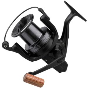 Hochwertige Angelrolle zum Karpfenangeln, 8000 Avenger XD FD, Graphit-Ersatzspulensystem und Carbon-Bremssysteme