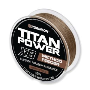 Geflochtene Angelschnur Robinson X8, 0,08mm, 7kg, 150m, Abriebfest, dehnungsarm, Feeder und Grundangeltechniken