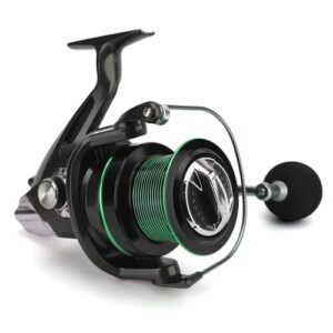 Spinnangelrolle für Salzwasser und Süßwasser, Metall-CNC-Schwenkarm-Angelrolle Hochtemperatur-Schmiedefaser-Eva 4,9:1 Übersetzung Ultra Smooth Ultra Light and Strong Forelle Barsch Karpfen