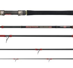 Hochkarbon-Reise-Rute für Bootsangeln und Jig-Fischen, 275cm lang, Transportlänge 58cm, verschiedene Wurfgewichte, inklusive Reiserute und Jigrute