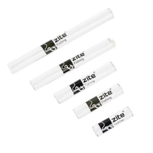 Glasgewichte für Forellen-Angeln, 5 Stück Glas 3-9g Schleppangeln und stationäres Angeln, geringe Scheuchwirkung