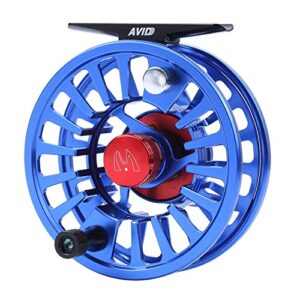 MAXIMUMCATCH Avid Serie Wert Fliegenfischen Rolle, Blau, 3/4wt, hochwertiges Produkt für Fliegenfischer mit lange Haltbarkeit und hoher Qualität