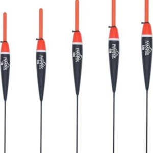 Paradox Fishing Posen Set I 5 Stück 1,5g/2g/3g/4g/5g - Angel-Posen für verschiedene Fischarten und Sichtverhältnisse