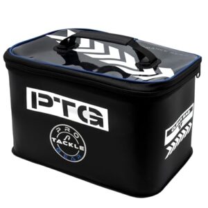 Wasserabweisendes und robustes Behälter-Sets aus EVA-Material für Tackle-Ausrüstung, Durchsichtiger Deckel, stabiler Reißverschluss und wasserdicht