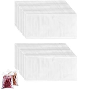 PVA-Beutel für Karpfenfischen, 400 Stück, Wasserlösliche Taschen, Größe 7x14 cm, Futterboot, Fischmehl, Pellets