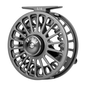 SF SF-003 Fliegenfischrolle mit Körper aus Aluminiumlegierung und leicht wechselbarer Spule für Süßwasser, ideal für Angler aller Niveaus