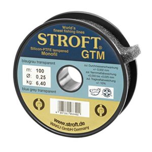 Hochwertige Angelschnur von Stroft, 200 Meter lang, Unisex, 0,22 mm Durchmesser, 5,1 kg Zugkraft