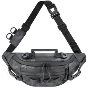 Wasserdichte Angeltasche für Herren und Damen, ideal für Outdoor-Angel-Aktivitäten, Laufen oder Sport im Freien.