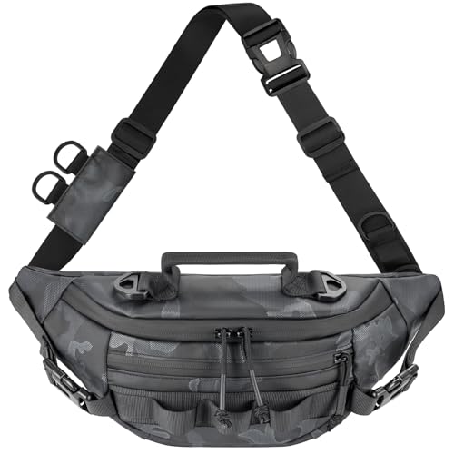 Wasserdichte Angeltasche für Herren und Damen, ideal für Outdoor-Angel-Aktivitäten, Laufen oder Sport im Freien.