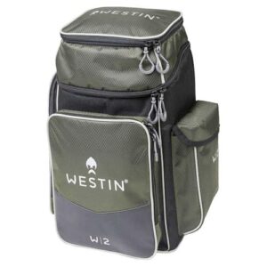Westin Angelrucksack, robustes Design, wasserabweisendes Material, ideal für Angler, Platz für Ausrüstung und Zubehör