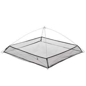 Fischsenke mit Flucht-Rand für Köderfische, extra stabile Metallgestell, ideal auch für Hecht und Zander Angeln