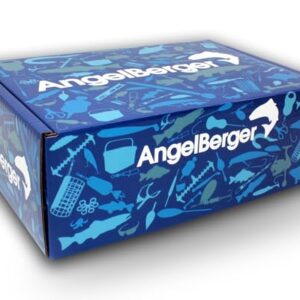 Angel Berger Monatsbox mit Angelzubehör, Promo Box für Fischen, Geschenk für Angler