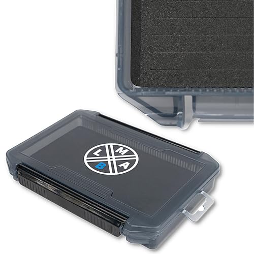 Tackle Box mit Schaumstoff-Einlage für Angelzubehör, verschiedene Größen, perfekte Organisation für den Angelrucksack