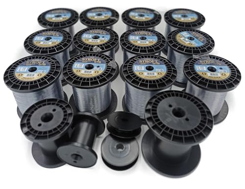 Angelschnur Stroft GTM Monofil 0,10-0,60mm bis 5000m, hochwertige Schnur für Spinnfischen, Feederangeln und Karpfenangeln