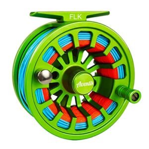 Hochwertige Fliegenfischrolle mit Schnur-Kombination von Aventik, robust und preisgünstig