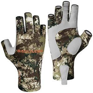 Bassdash ALTIMATE Anglerhandschuhe bieten hohen Schutz vor UV-Strahlen und sind ideal für Outdoor-Sportarten wie Angeln, Radfahren, Wandern und Kajakfahren.