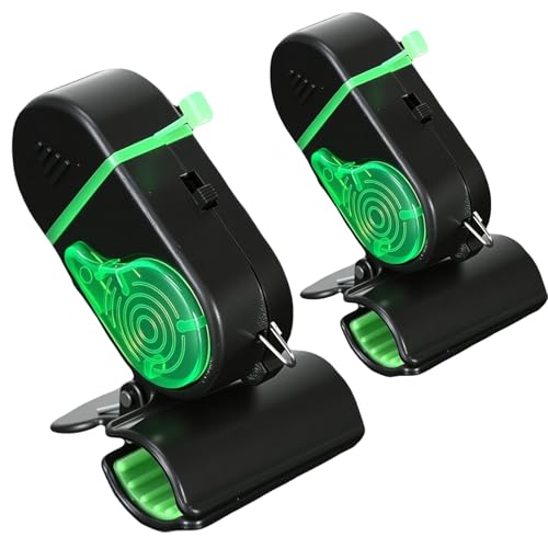 Elektronische Bissanzeiger mit LED-Leuchtanzeiger und Alarmglocke, perfekt für Angelruten